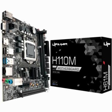 Imagem de Placa Mãe Upgamer H110m Ddr4 Lga 1151 Matx M.2 Usb 3.0 Hdmi Vga