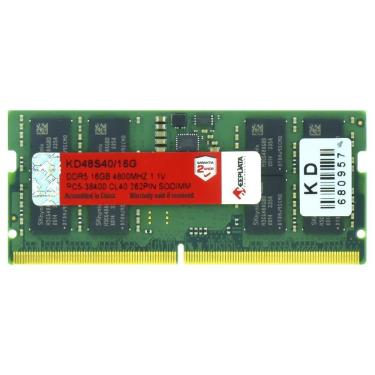 Imagem de Memória RAM para Notebook Keepdata DDR5 16GB 4800MHz KD48S40-16G Alta Durabilidade