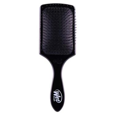 Imagem de Escova De Cabelo Desembaraçadora Quadrada Wetbrush, Preto