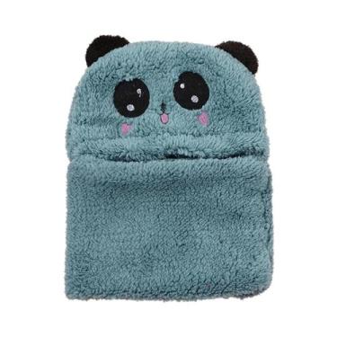 Imagem de Gorro Quente E Macio De Panda Para Crianças, Outono E Inverno, Boné Pa