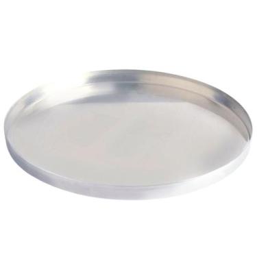Imagem de Forma Assadeira De Pizza Aluminio Polido 30cm Nacional - Alumínio Naci