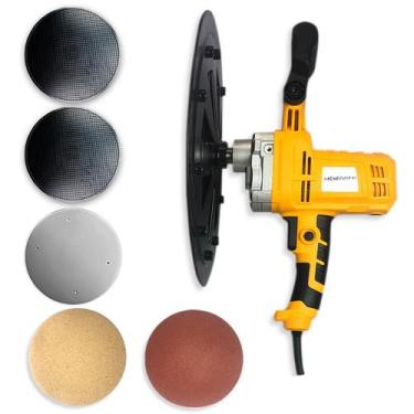 Imagem de Kit Desempenadeira Elétrica Menegotti MDE 220V 1200W com 2 Discos 380m