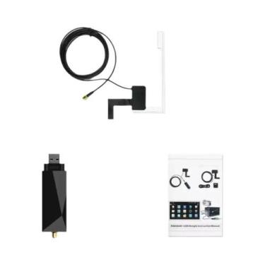 Imagem de Rádio Universal Android Para Carro Com GPS, Receptor Estéreo, Antena D