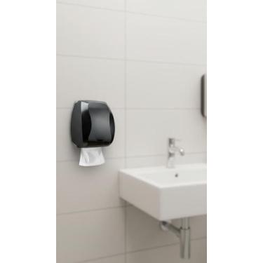 Imagem de Dispenser Porta Papel Toalha Interfolha Preto - Congratulations Store
