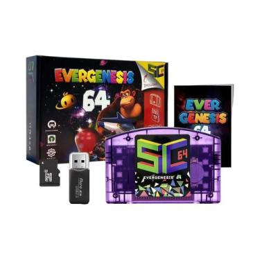 Imagem de Cartucho De Jogo 5000-em-1 Para Nintendo 64 SNES GB GBC SNES FC NES Op