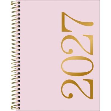 Imagem de Agenda Executiva Espiral Diária 17,7 x 24 cm Vanilla - Tilibra