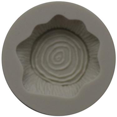 Imagem de Funshowcase Banco de toco de árvore, molde de silicone para doces, decoração de bolo, topo de cupcake, chocolate, pastelaria, argila de polímero, fabricação de sabão, resina epóxi, projetos de artesanato pequenos