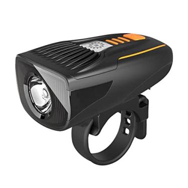 Imagem de yeacher Farol dianteiro brilhante recarregável USB Luz de bicicleta de liberação rápida resistente à água luz frontal LED inteligente para estrada MTB