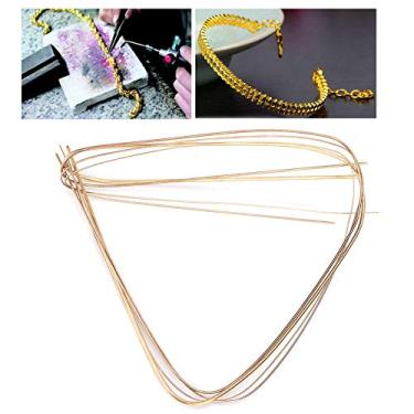 Imagem de 4 peças 0,5 mm 0,7 mm 1,0 mm 1,5 mm fio de solda de ouro fio de solda prata hastes de solda de metal para fabricação de joias
