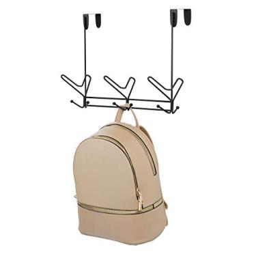 Imagem de iDesign Yori Steel Organizador de armazenamento para armários, quartos, banheiros, 41 x 9,9 x 24,6 cm, preto fosco