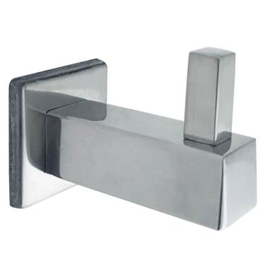 Imagem de Gancho Cabide Multiuso Roupa Toalheiro Aço Inox Porta Toalha