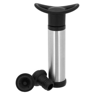 Imagem de BOMBA À VÁCUO VINHO 15x4x4cm INOX 3PÇ