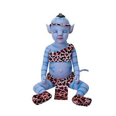 Imagem de KEGUOF Boneca Fada Renascida, bebê reborn de silicone bebe reborn realista Recém-nascido Renascido 55cm Bebês Boneca de Silicone Boneca Artesanal Natal Boneca para Crianças/presente do dia das crianças,Girls