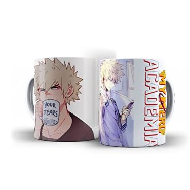 Imagem de Caneca LEAR Boku no Hero Bakugo Katsuki Cer?mica 325ml