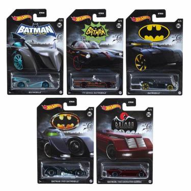 Imagem de Carrinho - Hot Wheels Entertainment - Batman - Kit com 5 carrinhos MATTEL
