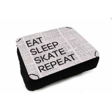 Imagem de Almofada Bandeja Para Notebook Laptop Skate Eat Sleep Skate Repeat - C