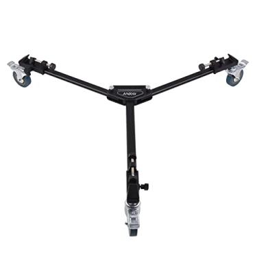 Imagem de Galori Tripé Profissional Dolly Fotografia Pesada Base do Tripé Rodas do Suporte Máx. Carregar 15KG para câmera filmadora atividade de fotografia de estúdio de gravação de vídeo