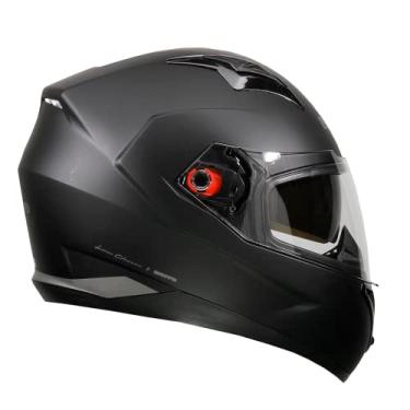 Imagem de Capacete Fechado Moto Bieffe B-40 L Classic Preto Fosco com Grafite 60