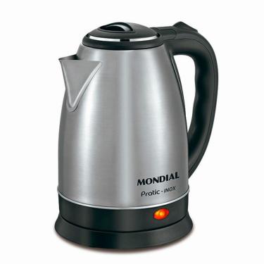 Imagem de Chaleira Eletrica Mondial 2Litros - 79520-02 - Preto/Inox