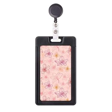 Imagem de Estojo retrátil para cartão de carretel de crachá da Cultura Japonesa