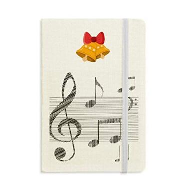 Imagem de Caderno de música clássica e bonita com estampa simples