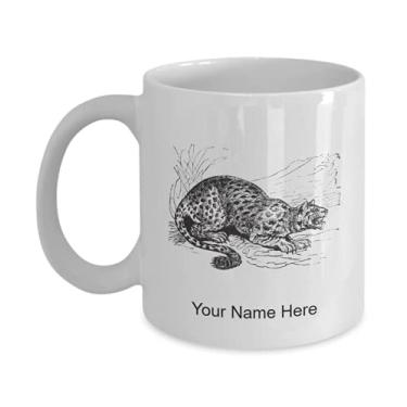 Imagem de Caneca de Tigrillo Personalizada, Copo de Café Tigrillo, Ideia de Presente Tigrillo, Copo Tigrillo Personalizado, Caneca Tigrillo Personalizada - Caneca de Café 325 ml