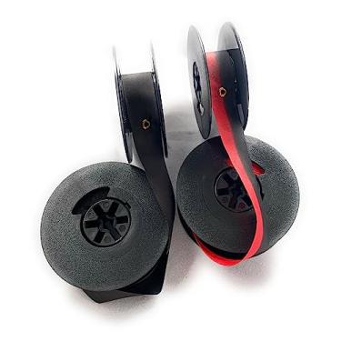 Imagem de FJAProducts Fitas de máquina de escrever universais com ilhós, pacote combo - fita de 1,27 cm de largura em carretel de 5 cm