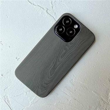 Imagem de Capas de telefone de couro com textura de grão de madeira ultrafina para iPhone 14 13 12 11 Pro Max XS MAX XR XS X 7 8 Plus capa macia antiderrapante, M4, para iPhone 13 Mini