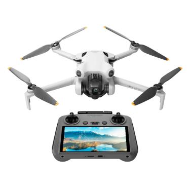 Imagem de Drone DJI Mini 4 Pro 4K Fly More Combo Plus DJI RC 2 Com tela FHD (BR) - Branco