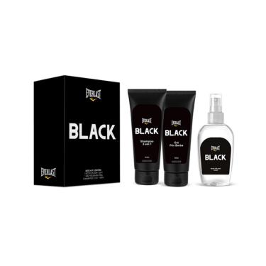 Imagem de Kit Everlast Black Body Splash 100ml + Gel Pós Barba + Shampoo 100ml