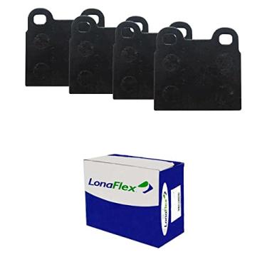 Imagem de Jogo 4 pastilhas de freio p13 carajas kombi x12