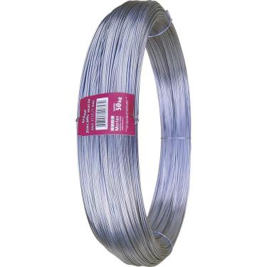 Imagem de Arame Liso Galvanizado Morlan 12 Industrial Rolo 50Kg