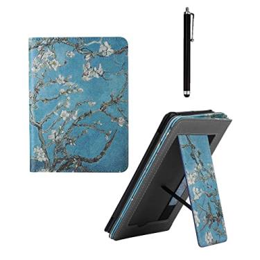 Imagem de enoxboo Capa para Kindle Paperwhite 11ª Geração 2021 Liberação, Estojo de 6,8 Polegadas com Despertar/sono Automático e Função de Suporte em Pé, Modelo No: M2L3EK e M2L4EK