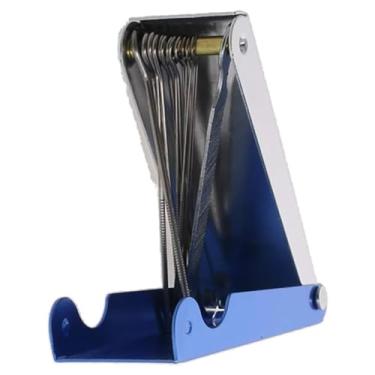 Imagem de Utoolmart – Conjunto de limpador de bocal de ponta de tocha de solda de aço inoxidável com revestimento de plástico, UT190905H-0106, Prata, JA-1 1pc