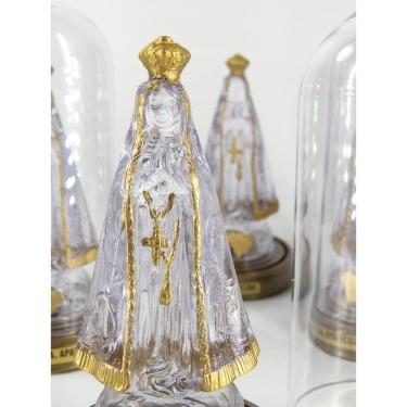 Imagem de Luminária imagem nossa senhora aparecida led azul