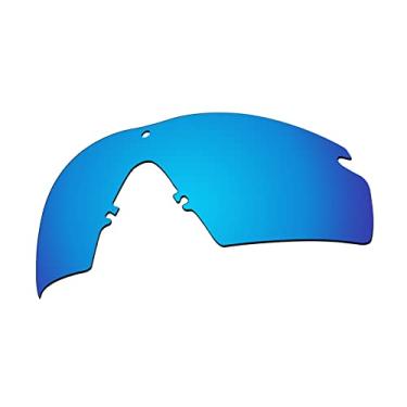 Imagem de EZReplace Lentes de reposição para óculos de sol Oakley Si Ballistic M Frame 2.0 (lentes polarizadas) – Serve para armação Oakley Si Ballistic M Frame 2.0 (azul gelo)