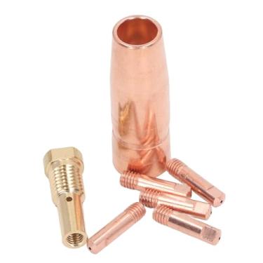 Imagem de Kit de Pontas de Bico Sem Gás, Equipamento de Soldagem MIG Com Bico de Latão