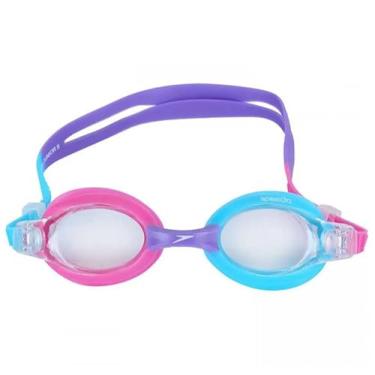Imagem de Óculos de Natação Speedo Quick Jr Infantil (rosa/azul)