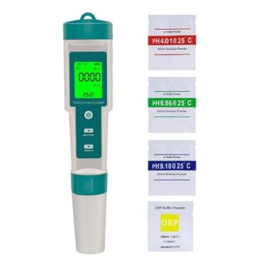 Imagem de Ioensy 8 em 1 testador de qualidade de água medidor digital tds kit de teste de água para cultivo de vegetais aquários hidroponia