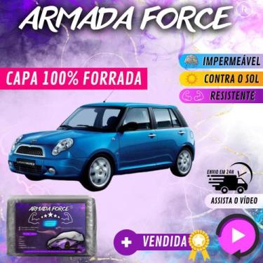 Imagem de Capa Cobrir Carro LIFAN 320 100% Forrada Armada Force 100% Impermeável