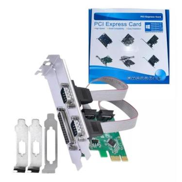 Imagem de Placa Pci Express X1 Multiserial Com 2 Seriais E Low Profile - F3, JC-