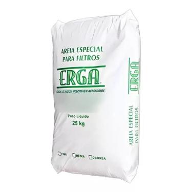 Imagem de Areia Especial Para Filtros Media Fardo 25Kg Erga