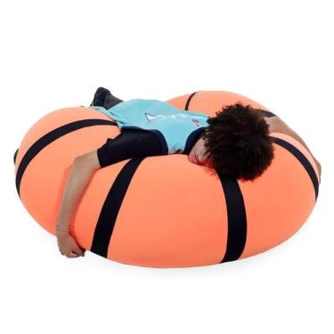 Imagem de Puff Bola De Basquete - Macio, versátil e sensorial - Good Pufes