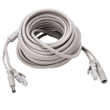 Imagem de NOENNULL 5M 10M 15M 20M RJ45 DC Ethernet CCTV Cabo para Câmeras IP NVR 10Mbps100Mbps (10M)