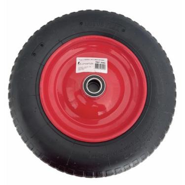 Imagem de Roda p/ Carrinho de Mão Rolamento 3,25 X 8'' 100 K Completo - Lotus