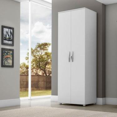 Imagem de Armario Organizador Multiuso 2 Portas Londres Cor Branco - SÃO MIGUEL 