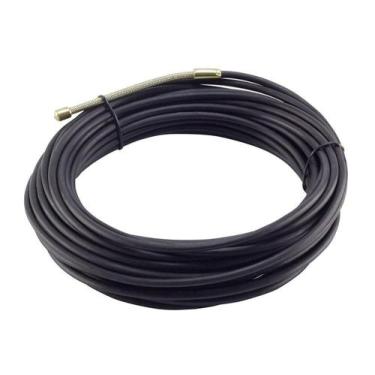 Imagem de Passa Fio Preto C/ Alma de Aco 20M - Force Line