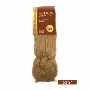 Imagem de Cabelo Super Jumbo Jumbão African Beauty Tranças Box + Anéis - bbless,