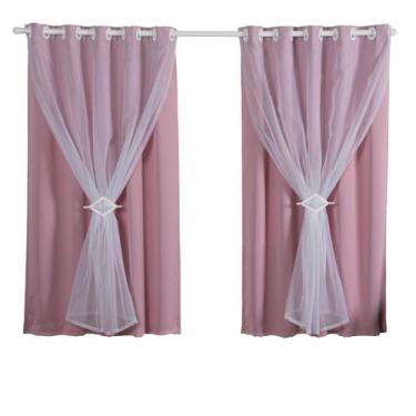 Imagem de Cortina Quarto De Criança Pequena 2,70 x 1,70 Blackout Teen - ENTROU C