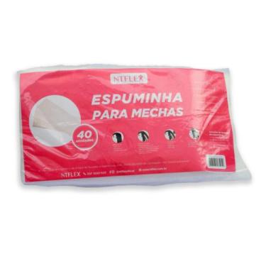 Imagem de Espuminha para Mechas 40 unidades Ntflex